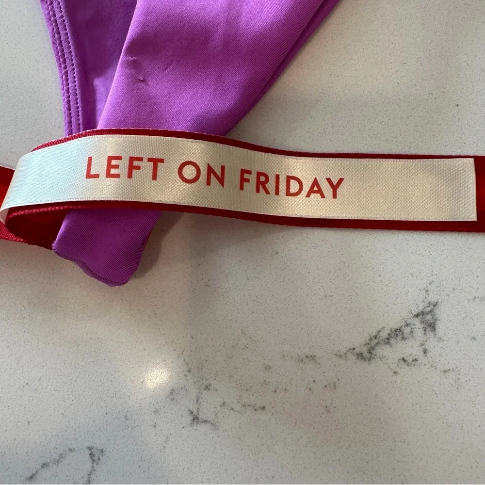 **NWT** Left On Friday Bold Magenta Bikini Bottom - Picture 7 of 10